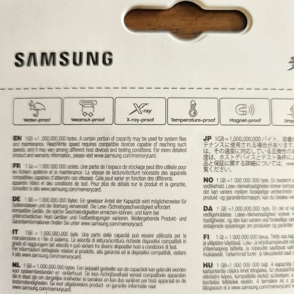 NEW Samsung Evo Plus 128 GM SD Card SDXC for DSLR Cameras Laptop Accessories